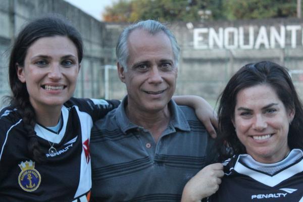 Erica Woda, Tadeu Correia e Jessica Saimon (representante do consulado)