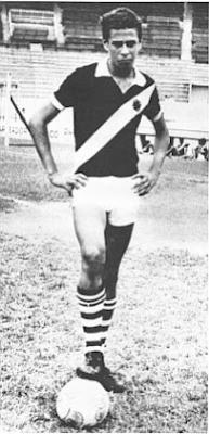 O jovem Roberto nas categorias de base do Vasco