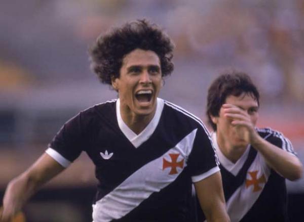 Roberto Dinamite no fim dos anos 1970