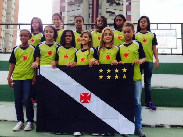 Elenco feminino sub-13 do Vasco