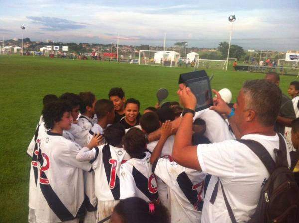 Equipe sub-10 do Vasco