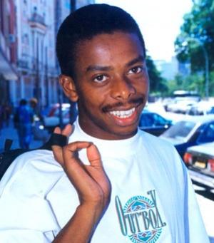 Dener em foto quando estava acertado com o Vasco