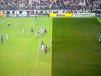 Impedimento mal marcado pela arbitragem