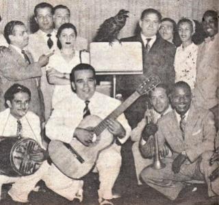 Artistas de rdio tambm reverenciaram ao corvo