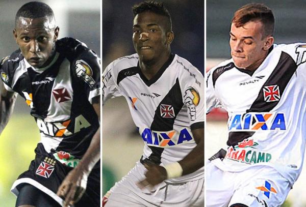 No ataque, Yago, Thalles e Marquinhos so a bola da vez entre as crias da base do Vasco