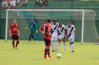 Goleiro Gabriel Flix foi um dos destaques do Vasco na partida