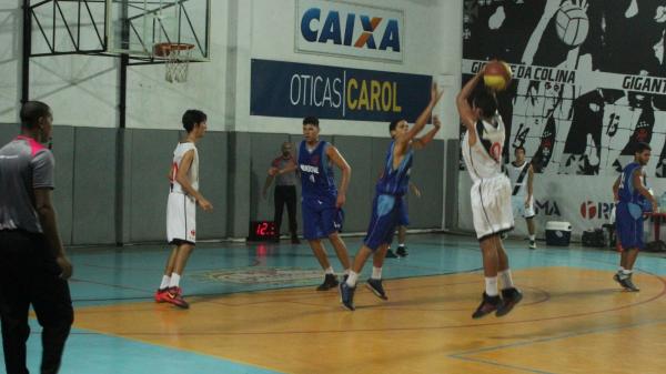 Momento da partida entre Vasco e Municipal no Sub-19
