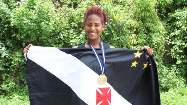 Louise Kenia se destacou no ltimo final de semana