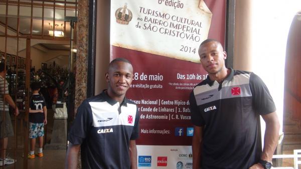 Yago e Jordi agitaram o 'Turismo Cultural' em So Janurio neste sbado