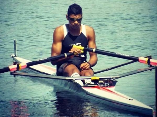 Matheus Freitas  a aposta do Vasco no Single Skiff Aspirante