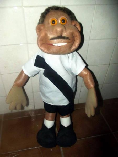 Fantoche inspirado em Barbosa