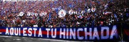 Los de Abajo no Estdio Nacional do Chile