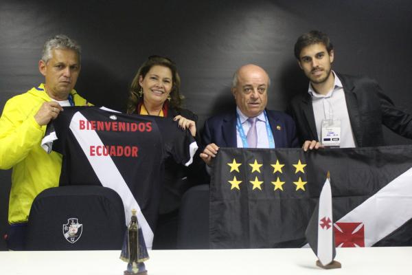 Reinaldo Rueda, Martha Tlio, Francisco Acosta Espinosa e Bernardo Pontes