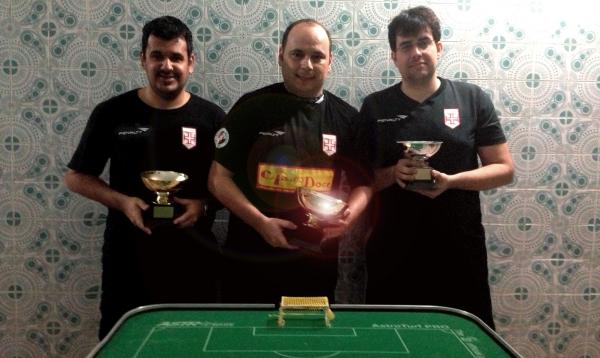 Drio, Lages, e Daniel.