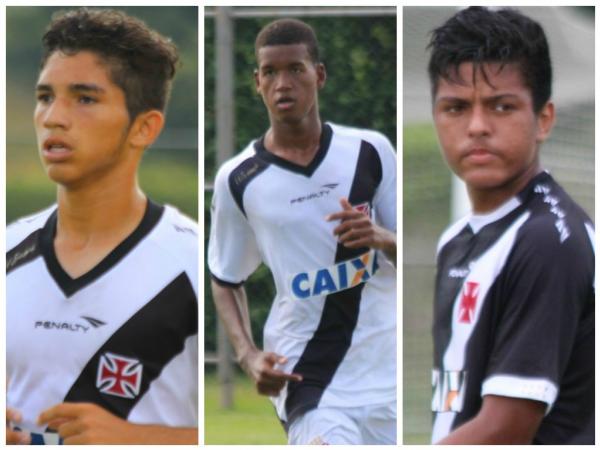 Andrey, Alan e Evander