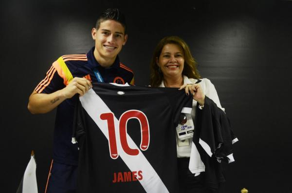 James Rodriguez, destaque da Seleo da Colmbia