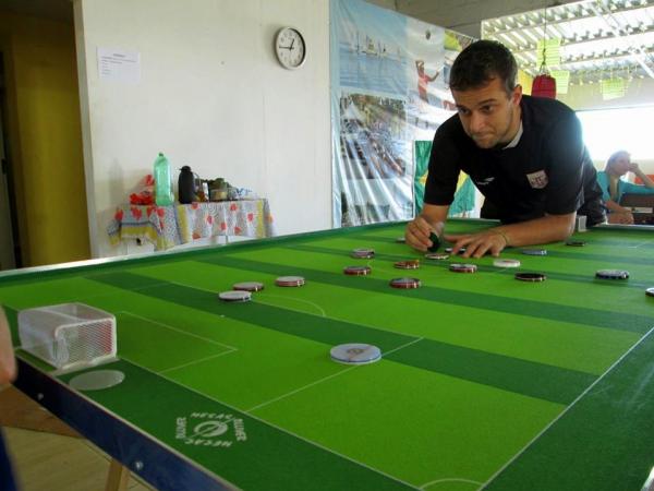 Joo Victor reconhecido da modalidade Bola 12, hoje destaque do Dadinho.