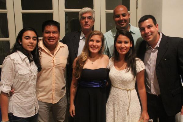 Vascanos ao lado do Secretrio Toninho Nascimento