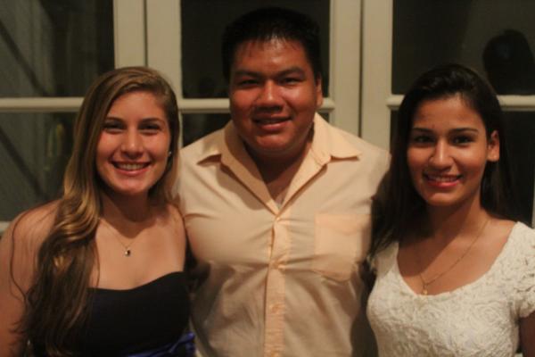 Beatriz Garrido. Lu Toledo e Brenda Farias