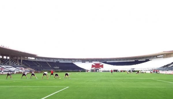 Seleo da Alemanha treina em So Janurio