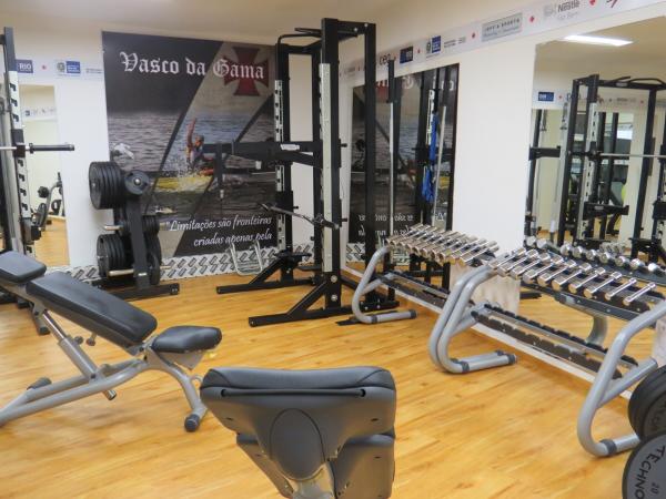 Beleza da academia foi muito elogiada durante o evento