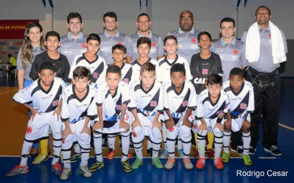 Equipe sub-11 de futsal do C.R. Vasco da Gama