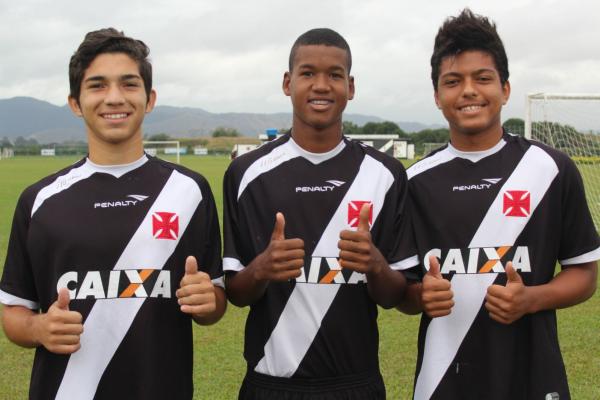 Andrey Ramos, Alan Cardoso e Evander Ferreira