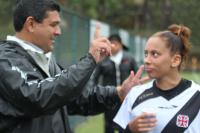 Jorge Barcellos orientando Thayla Sousa