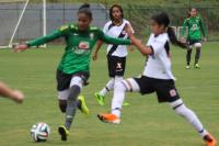 Sthephanie observa disputa de Larrisa Coutinha com atleta da Seleo