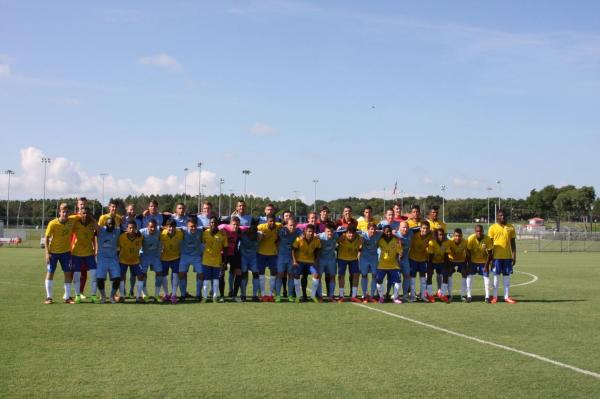 Andrey, Alan e Evander atuaram mais uma vez pela Seleo