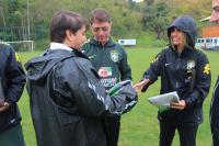 Fabrcio Maia, Emily Lima e Marcelo Morais