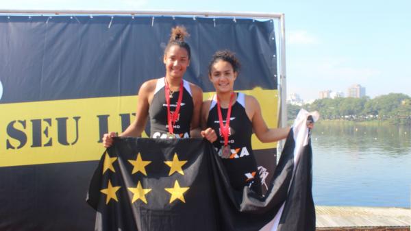 Dupla vascana ficou em terceiro lugar no Double Skiff- Junior B