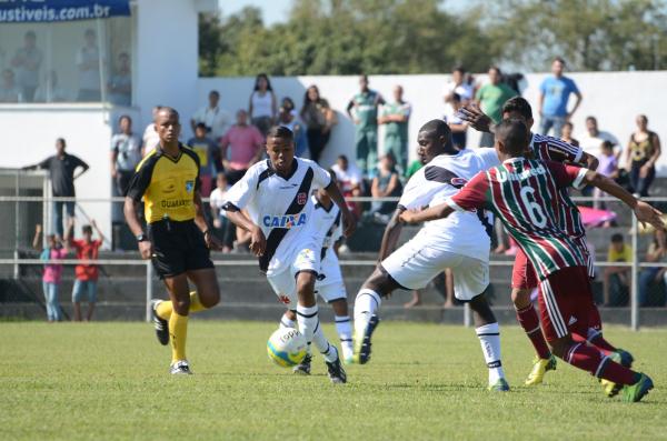 Matheus Martins marcou o gol da vitria do Vasco contra o Flu