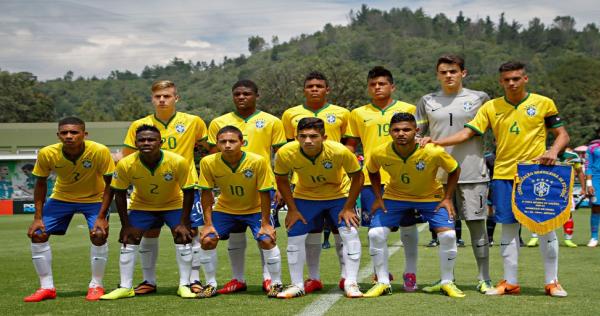 Seleo Brasileira sub-17: Andrey (16) e Evander (19)