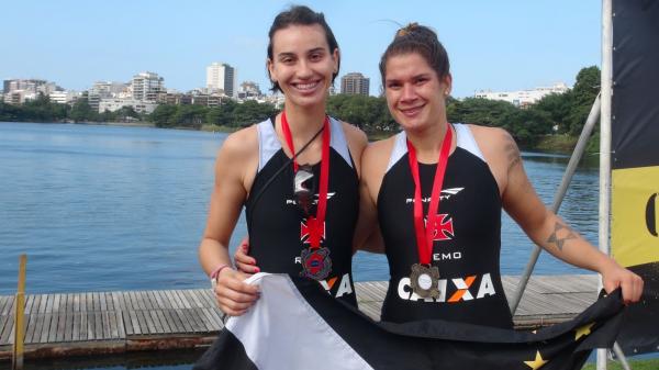 Yanka Britto (esquerda) ao lado de Dayane Pacheco