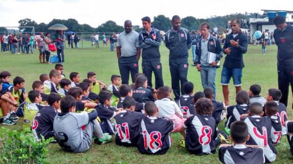 Felipe deu conselhos para os jovens da categoria pr-mirim