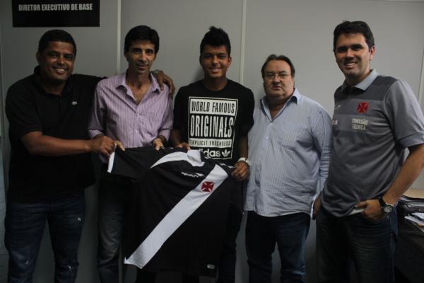 Evandro (pai), Mauro Galvo, Evander, Manuel Pereira e Luiz Carlos (coordenador juvenil)