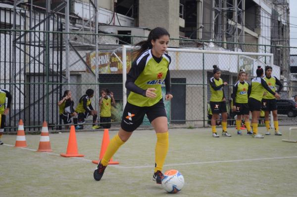 Patrcia Sochor j treinou com as novas companheiras