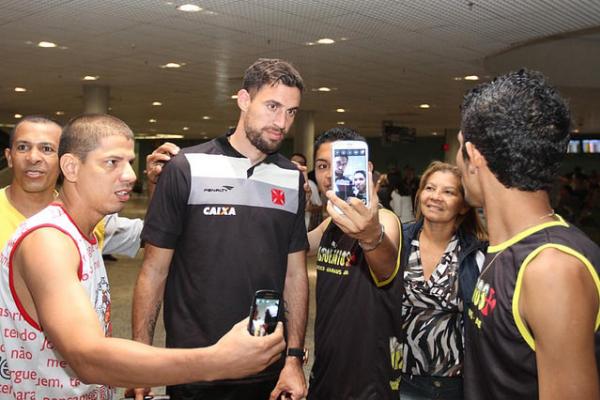 Martn Silva foi tietado pelos vascanos