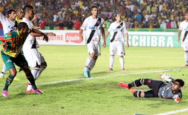 Camisa de Martn Silva em Sampaio Corra x Vasco