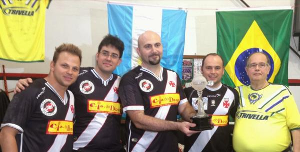 Vascanos conquistaram o ttulo sul-americano interclubes por duas vezes na categoria Subbuteo