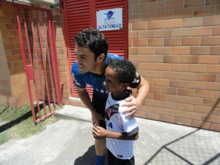 Bernardo tieta Kleber: 'barraqueiro'