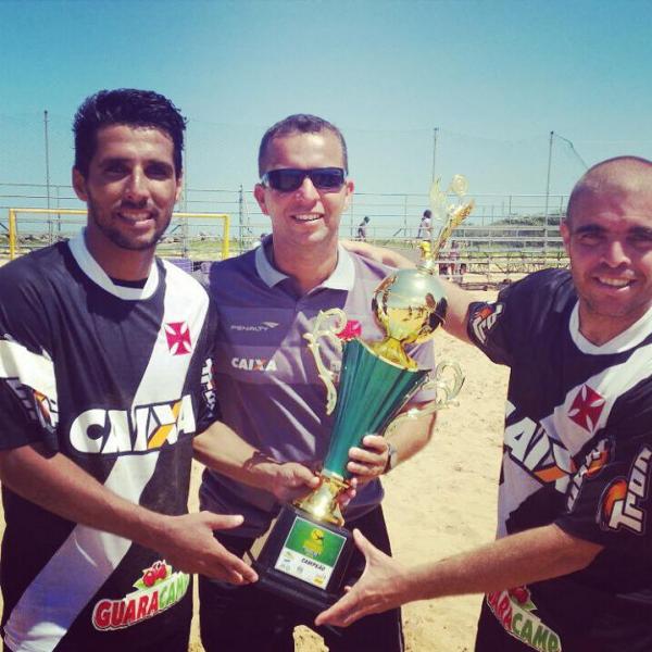 Jorginho, tcnico Fabio Costa e Betinho