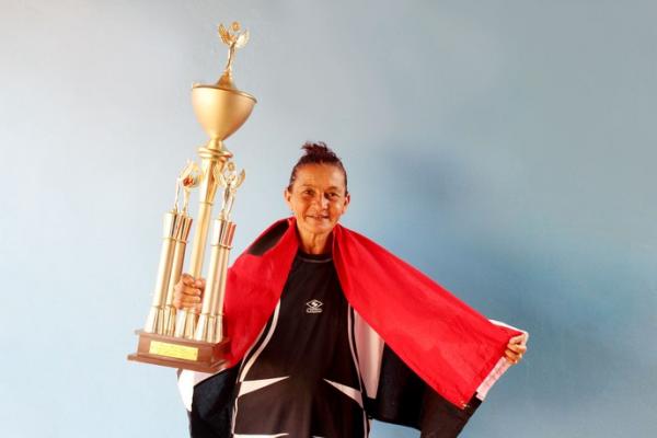 Dulcinia Feliz fundou o time que rene Vasco e Flamengo no mesmo nome