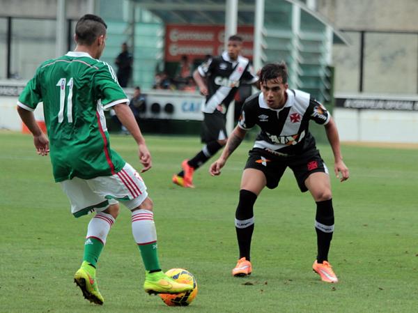 Bruno Cosendey foi um dos destaques do Vasco na partida