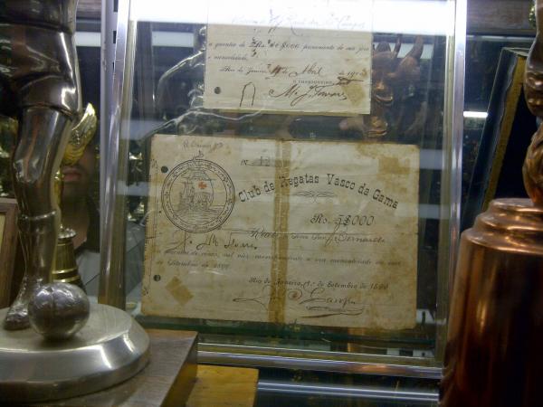 O impresso oficial contendo o primitivo braso vascano