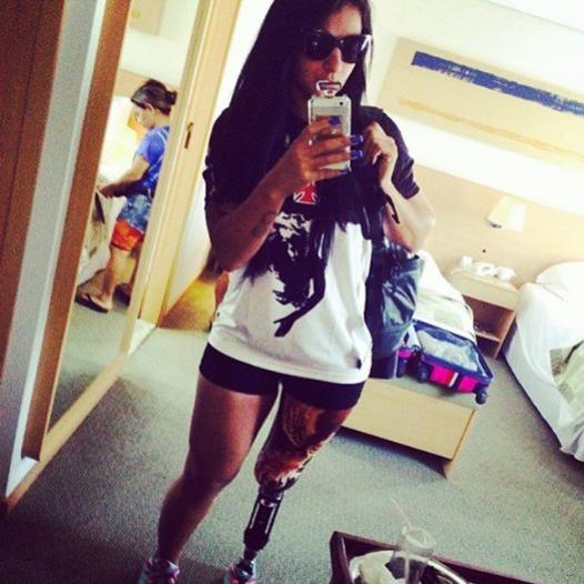 Camille Rodrigues, nadadora paralmpica do Vasco