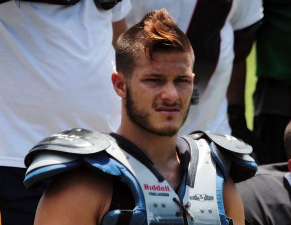 Joshua Canup  uma das apostas do Vasco na grande final do Torneio Touchdown