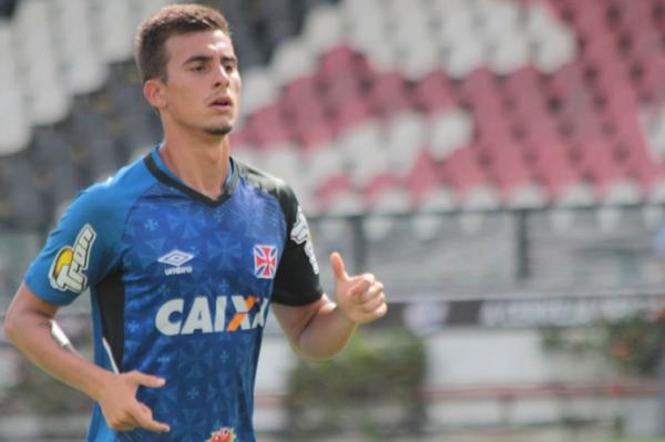 Bruno Cosendey durante treinamento em So Janurio