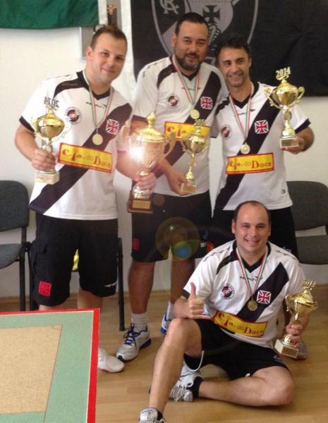 Em final disputada na Hungria, o Vasco se sagrou campeo do mundo na modalidade Bola 12 Toques